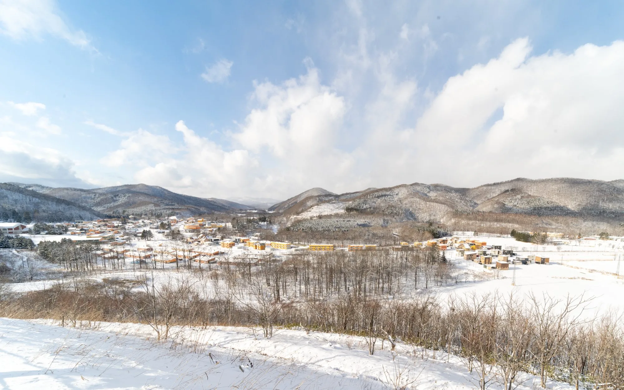 北海道西興部村の風景